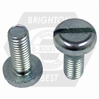 Picture of Brighton Best 085080 M5-0.80X12 mm 4.8 Din 85, Pan Slot Machine Screw Zinc